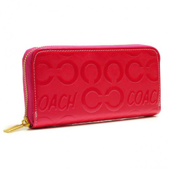 Coach Logo Large Red Wallets BCT | Coach Outlet Canada